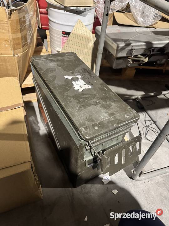 Skrzynka amunicyjna metalowa Toruń