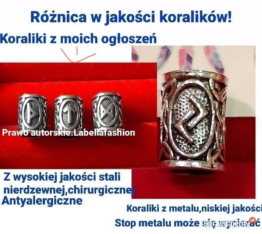 BRANSOLETKA RUNA VALKNUT DO WYBORU NA WYMIAR