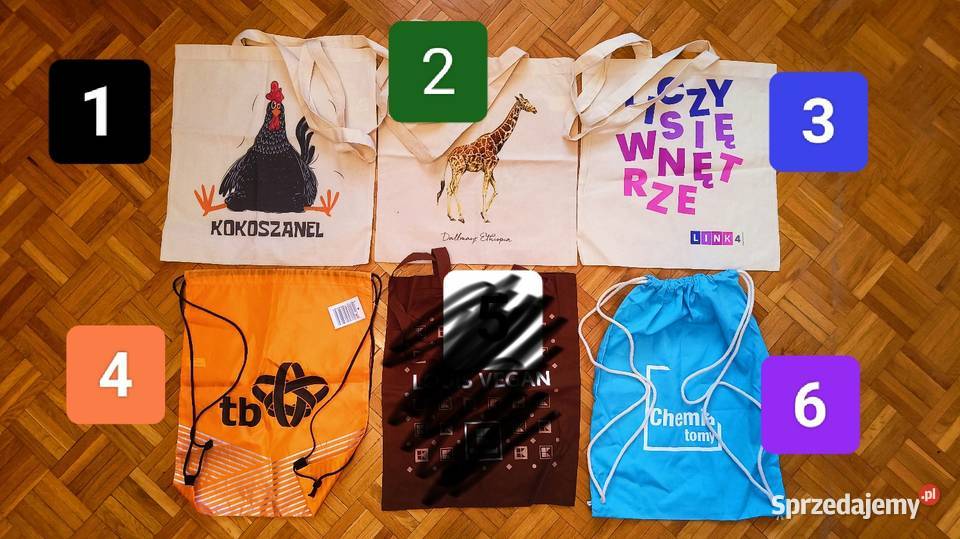 Torby torby eko plecaki worki Zawory