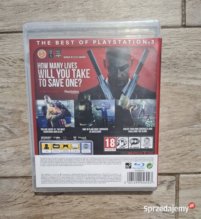 Gra Hitman Absolution Essentials 3 PlayStation 3 Żuromin