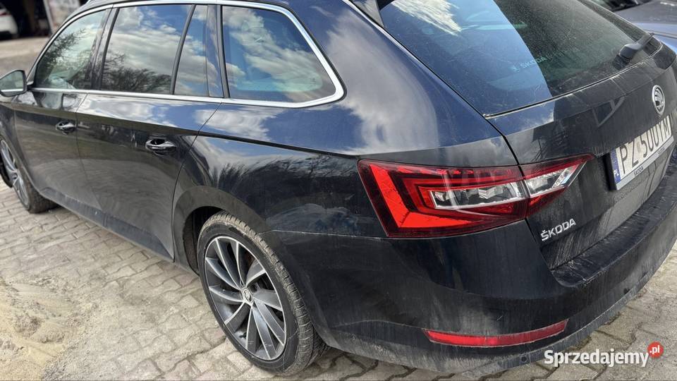 Skoda superb III Kombi 20 TDI 190 DSG LK Rok produkcji 2017 Krzywe