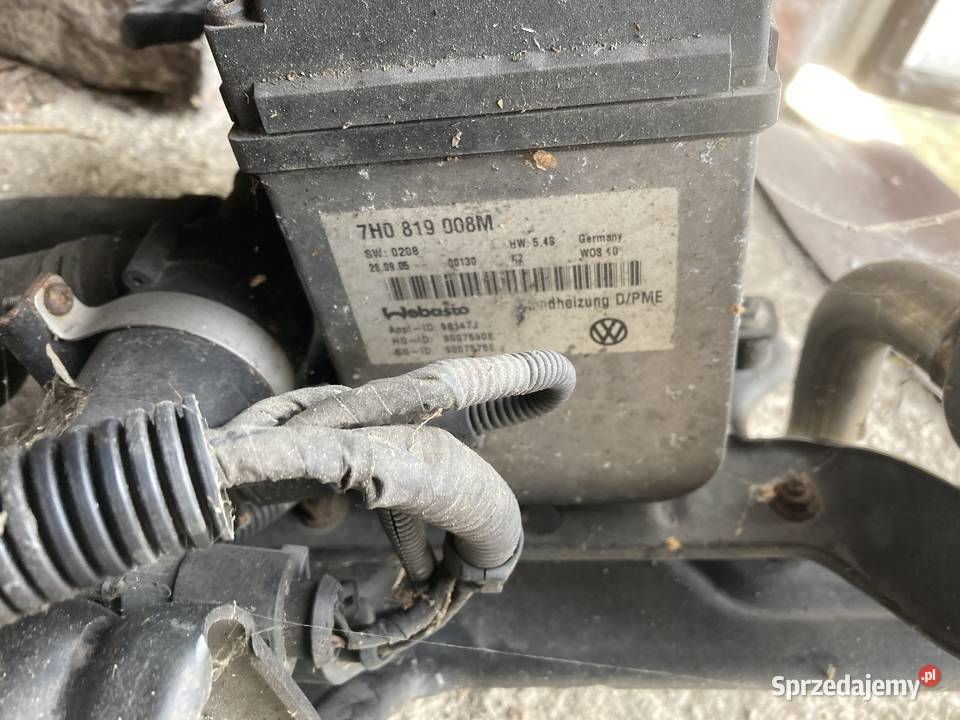 Webasto vw t5 mokre 7H0819008 M wielkopolskie Wolsztyn sprzedam