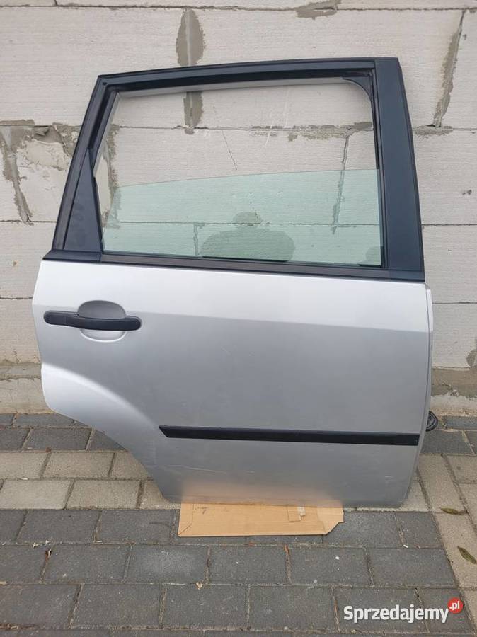 Ford Fiesta mk6 drzwi prawe tył szyba boczek Drzwi Huta Dzierążyńska