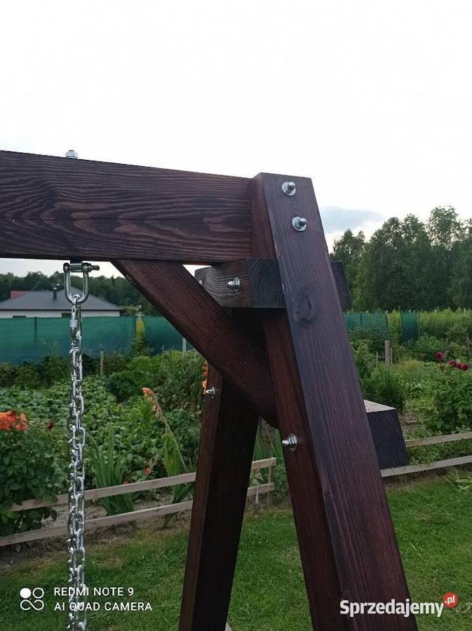 Huśtawka Ogrodowa Drewniana 3 Osobowa Producent Przyszów