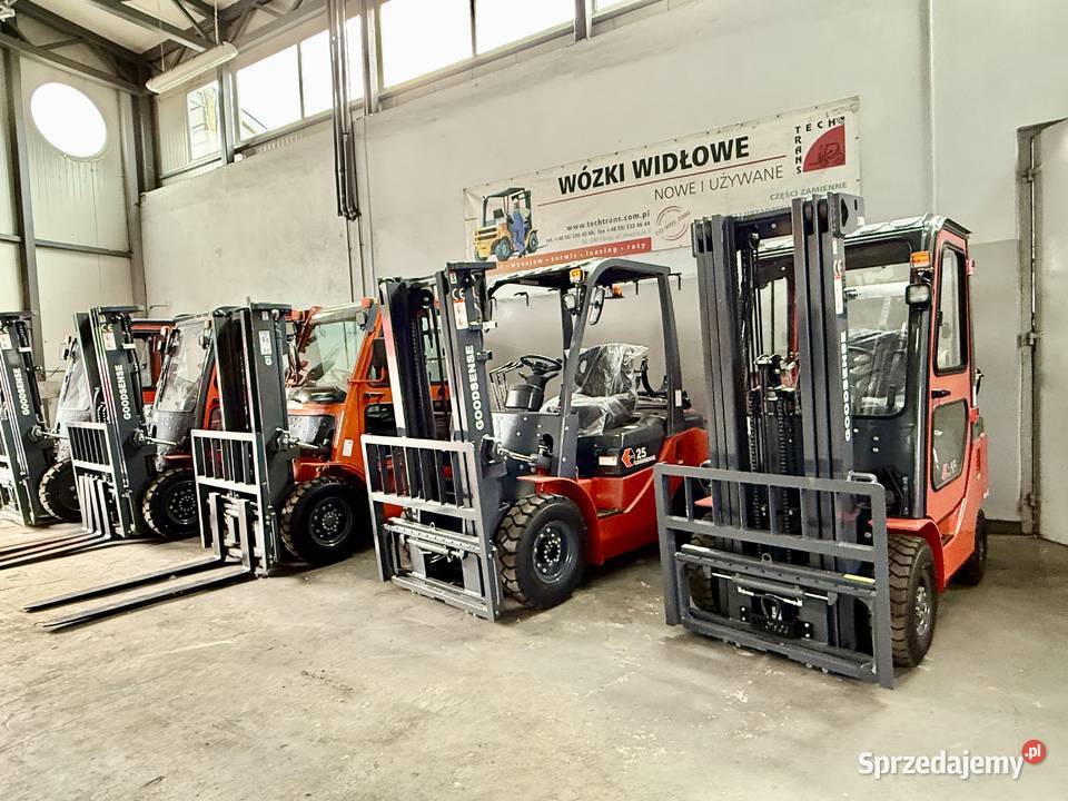 Nowa Dostawa spalinowe chińskie wózki widłowe 15 Elbląg sprzedam