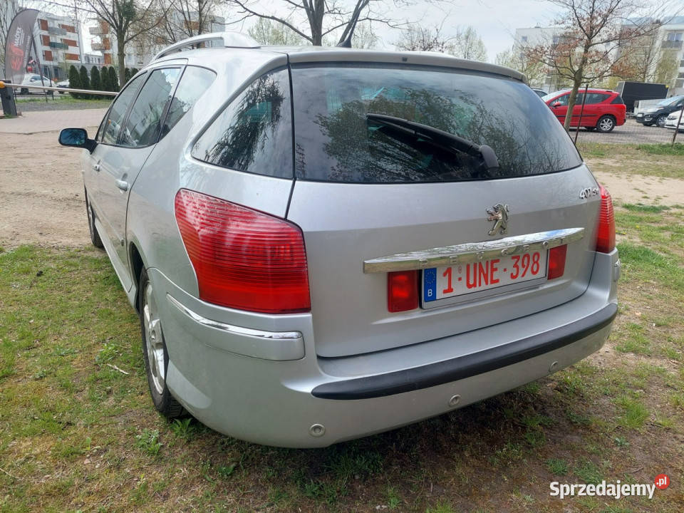 Peugeot 407 SW DACH PANORAMICZNY aluminiowe felgi