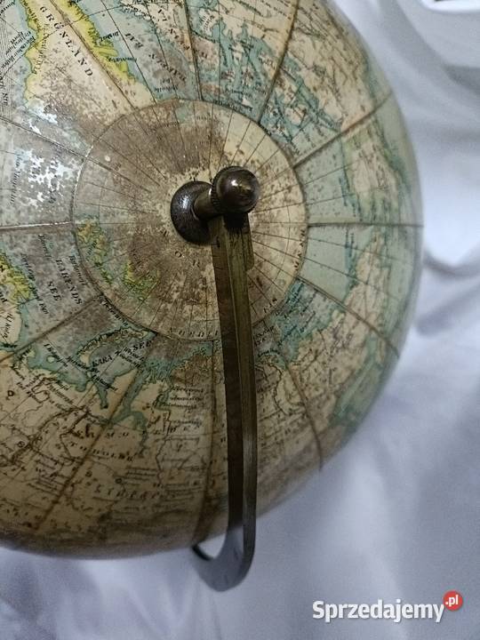Zabytkowy globus LipsiaErdglobus z Pracowni Paul Góra