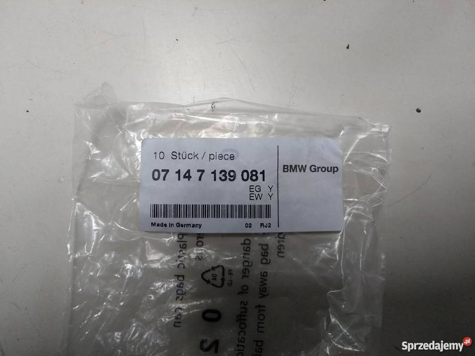BMW E70 E81 E90 nakrętka izolacji dźwięku przód sprzedam