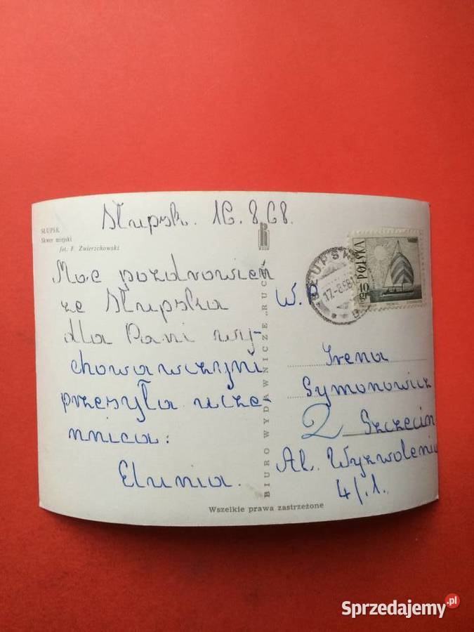 2460 Widokówka Słupsk zachodniopomorskie Szczecin