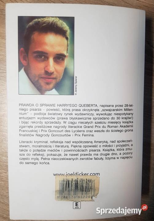 Joel Dicker Prawda o sprawie Harrego Queberta Białystok