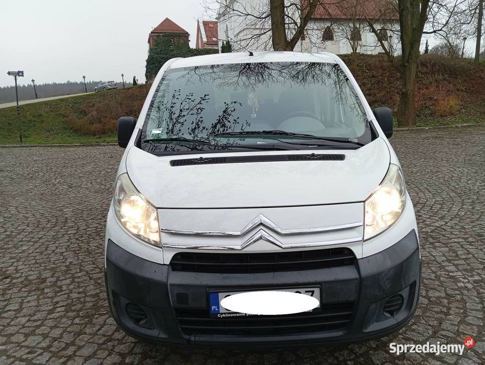 CITROEN JUMPY ŁADNY 16 HDI 6 OSÓB 1 WŁAŚĆ wielofunkcyjna kierownica Gostynin