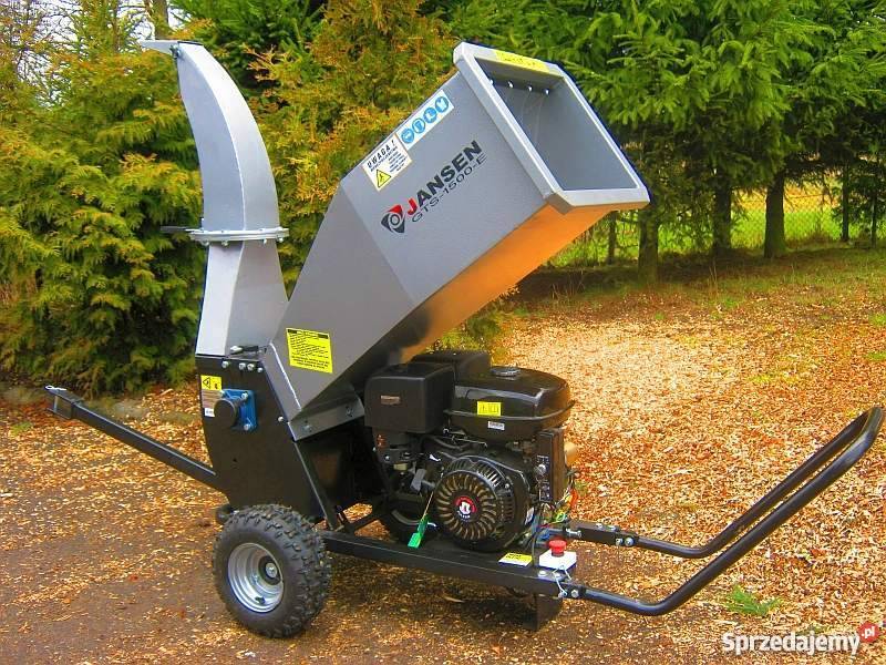 Rębak bębnowy do gałęzi JANSEN GTS1500E MOC 15 podkarpackie