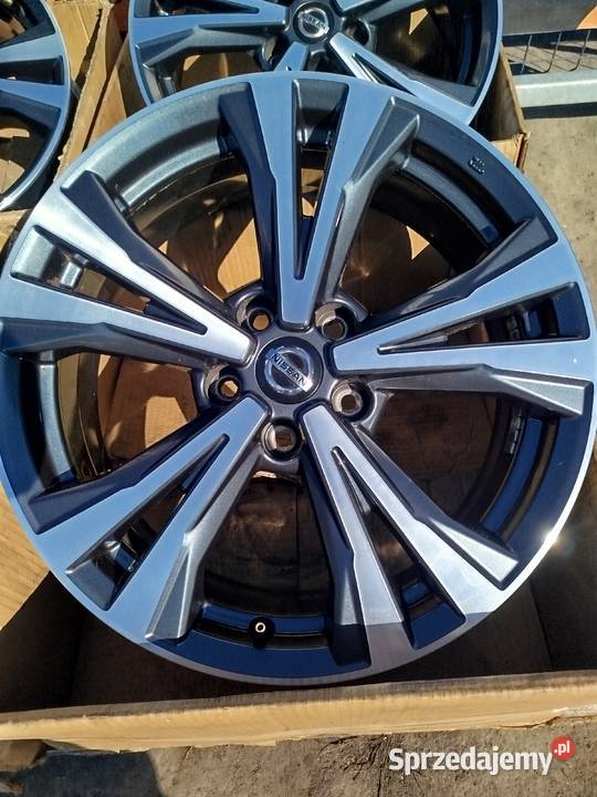 A971Alufelgi uzywane 18 5x1143 Nissan Qashqai Samochodowe Bąków sprzedam
