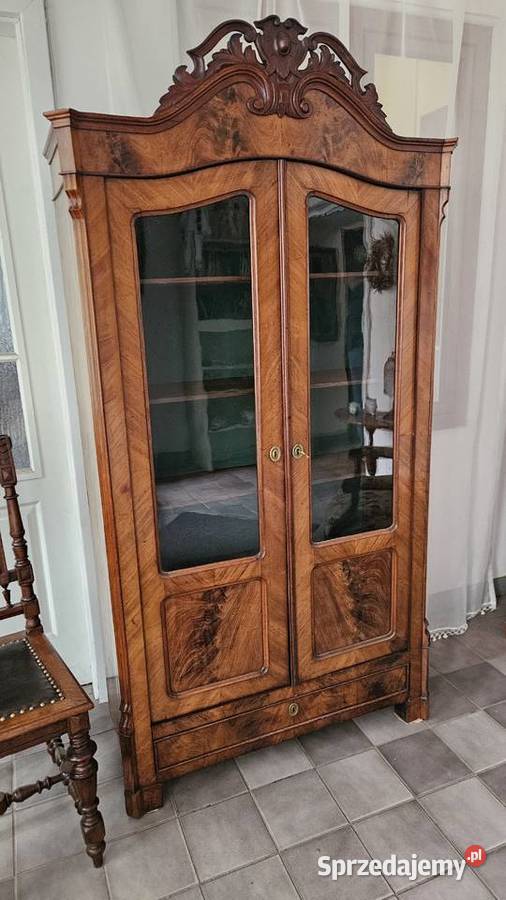 Oryginalna antyczna biblioteka witryna Ludwik sprzedam