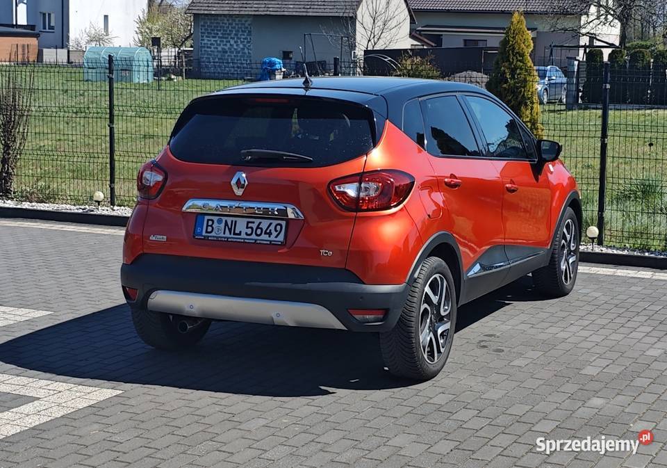 Renault Captur 12TCe Authentique Benzyna Automat nieuszkodzony Captur Wola