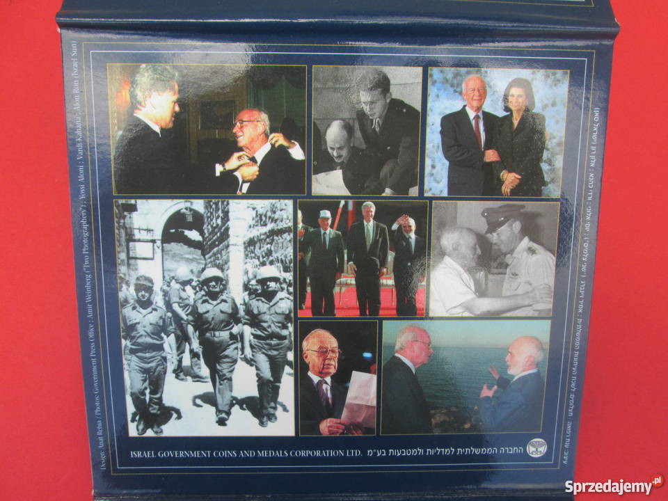 MEDAL IZRAEL 1995 YITZHAK RABIN Skierbieszów sprzedam