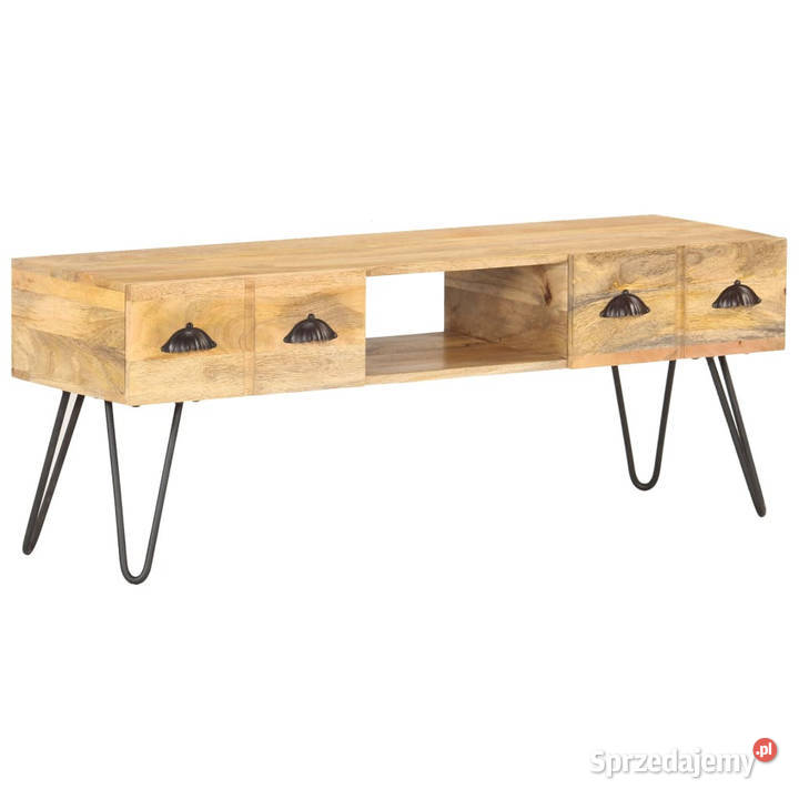 Szafka pod TV 120x35x45 lite drewno mango Warszawa