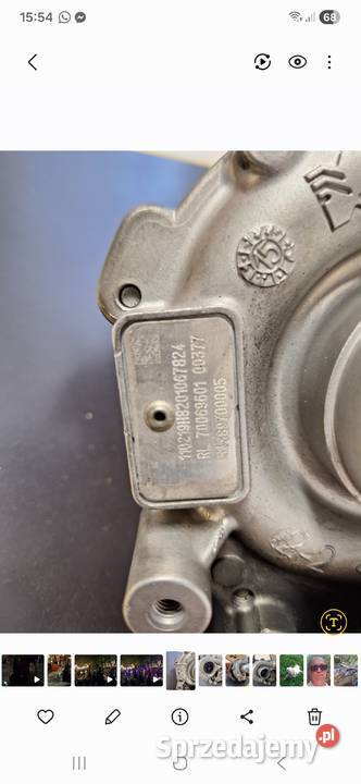 Turbina Renault Trafic 2015 r 16 diesel 120 Biłgoraj