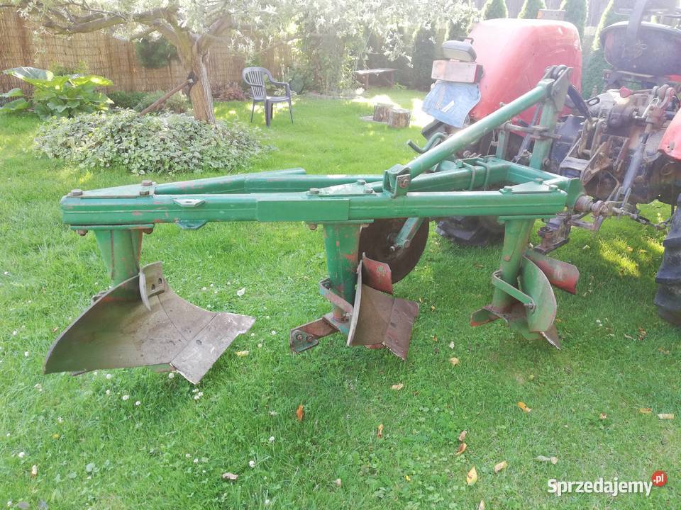 Pług 3 skibowy Unia Grudziądz Charsznica