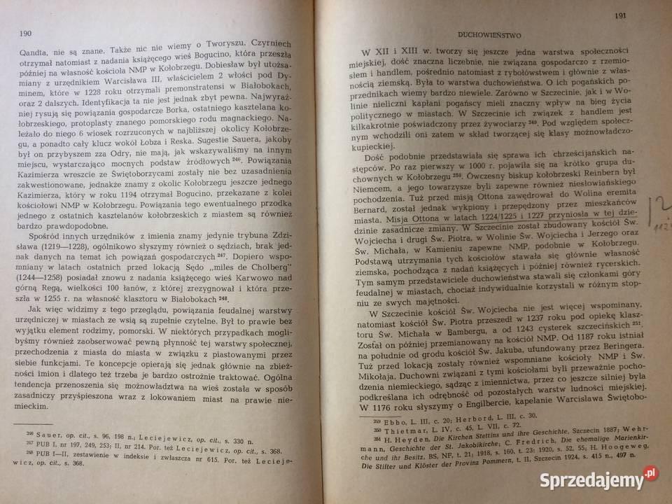 3103 Początki Nadmorskich Miast Na Pomorzu zachodniopomorskie Szczecin