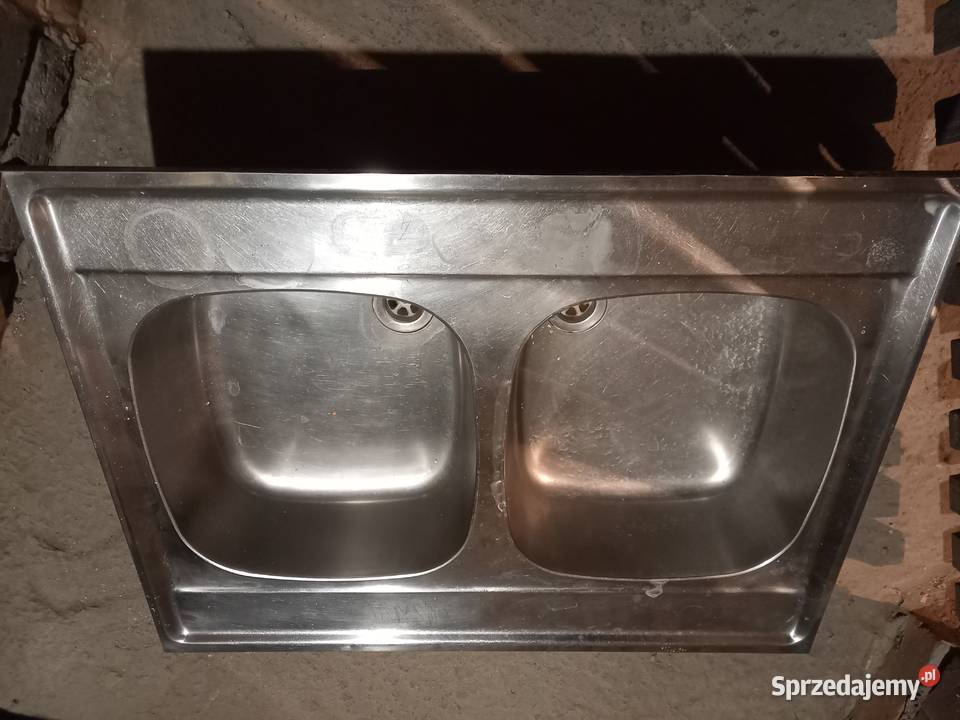 Zlew kuchenny stalowy dwukomorowy Kraków