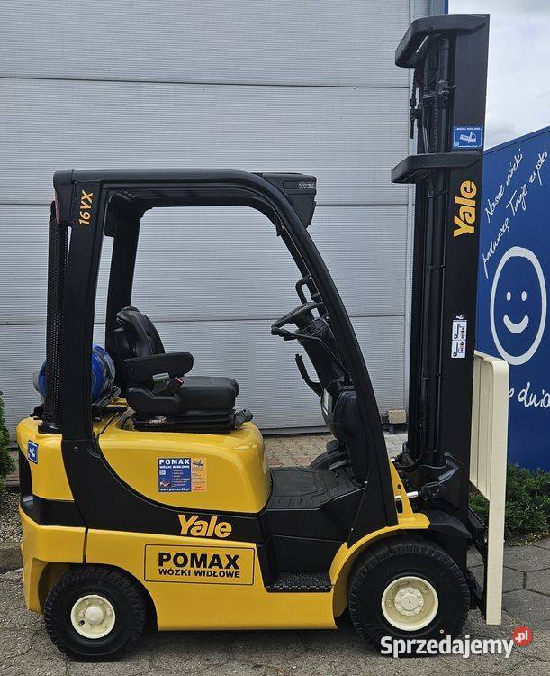 YALE GLP16VX 2015r LPG Wózki widłowe Wózki widłowe Oborniki