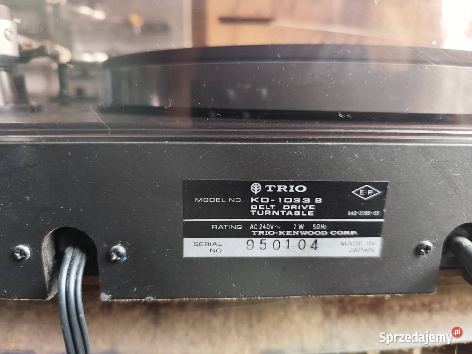 gramofon TRIO KD1033 vintage zachodniopomorskie Stargard