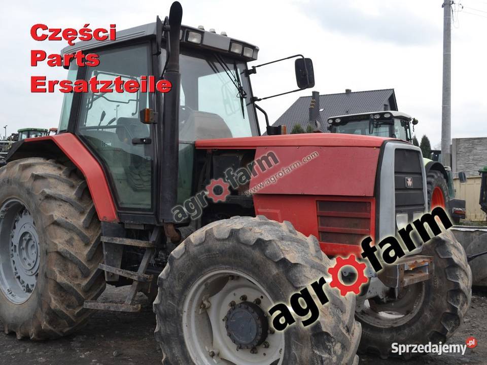 Massey Ferguson 8130 części skrzynia biegów oś Byków