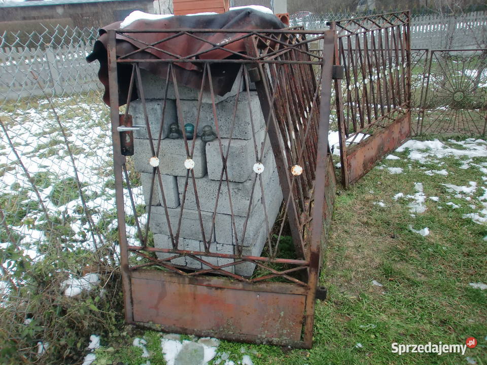 sprzedam bramę wjazdową z furtką Wojnowice