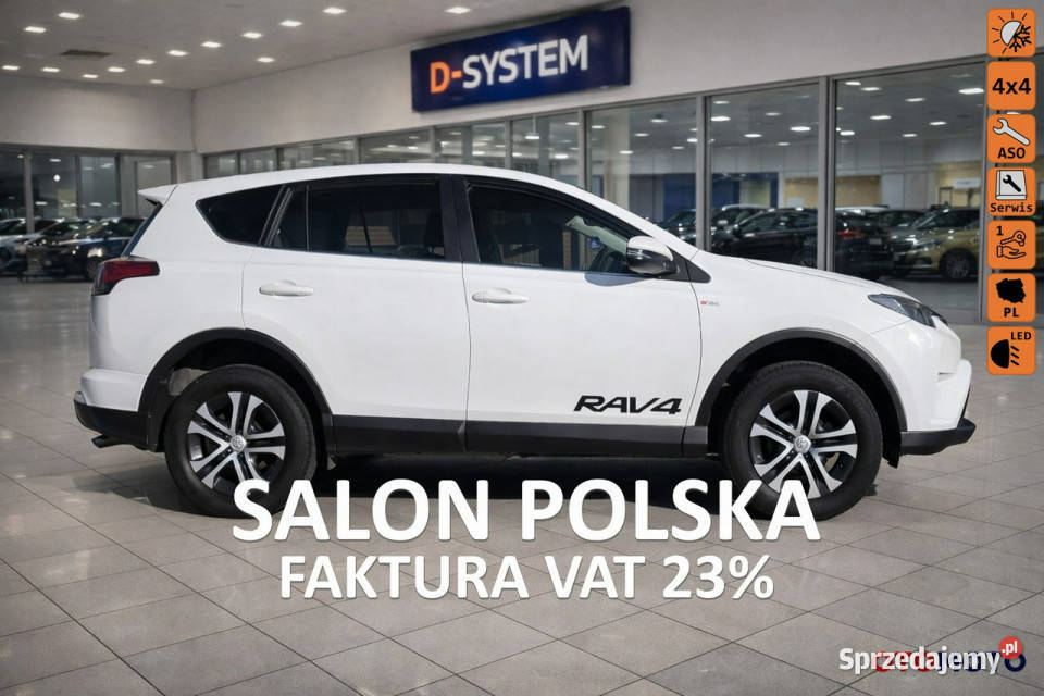 Toyota RAV4 BEZWYPADKOWE 4x4 Serwis ASO TOYOTA 174800km Białystok
