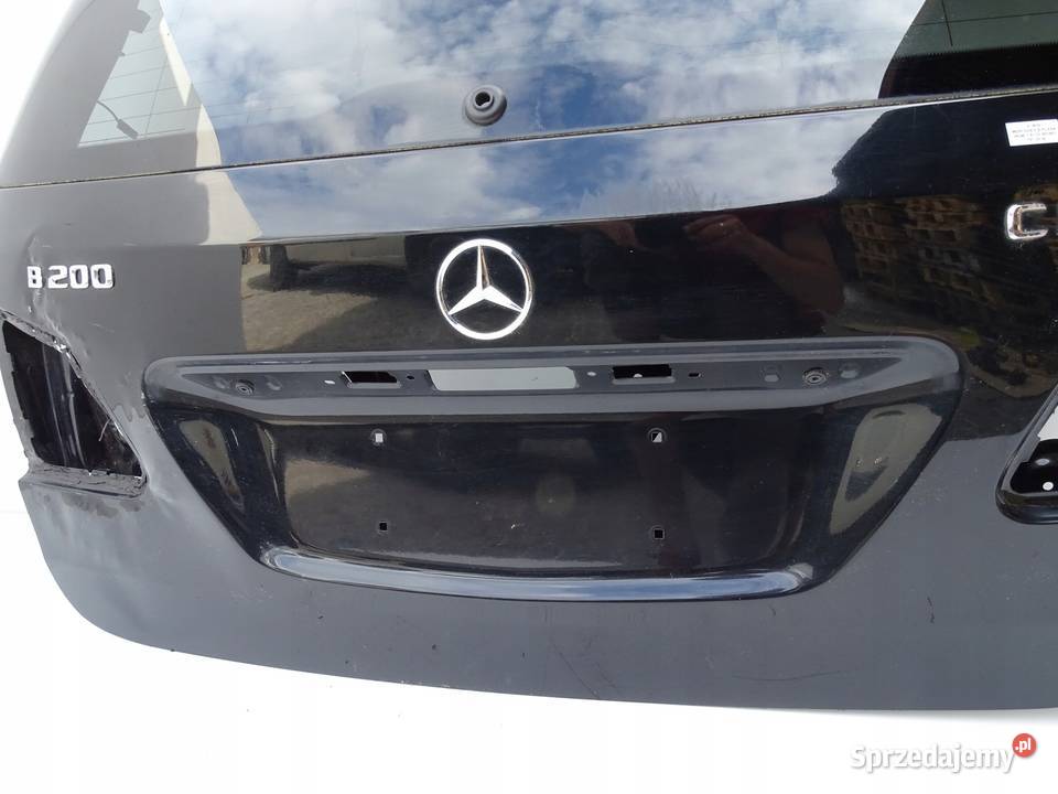 KLAPA TYŁ TYLNA BAGAŻNIKA Z SZYBĄ MERCEDES B sprzedam