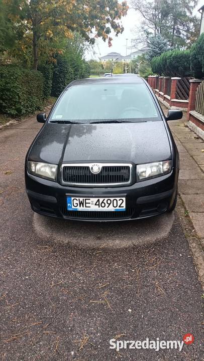 Skoda Fabia Combi II czarny Gdańsk