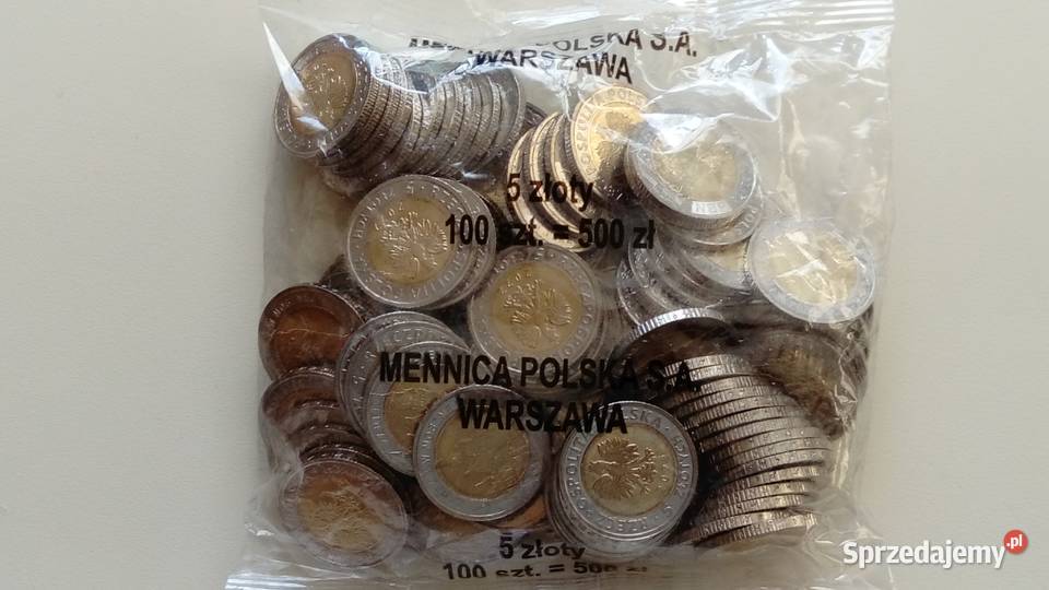 Moneta okolicznościowa 5 2022 r Zamek w Mosznej Mosina