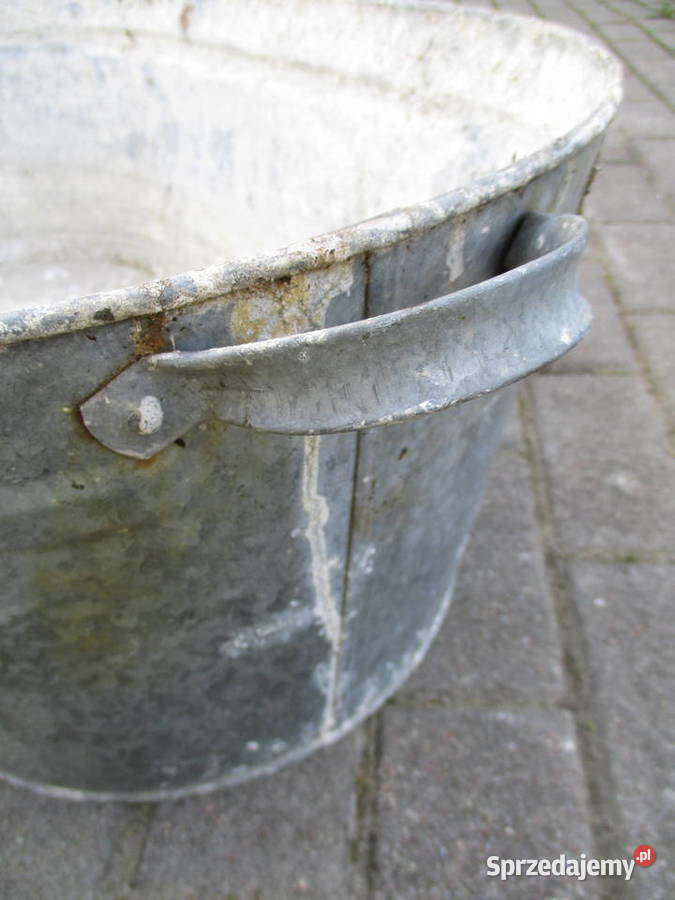 Stara Wanna Balia Ceber ocynkowana z uszami PRL mazowieckie Nieporęt sprzedam