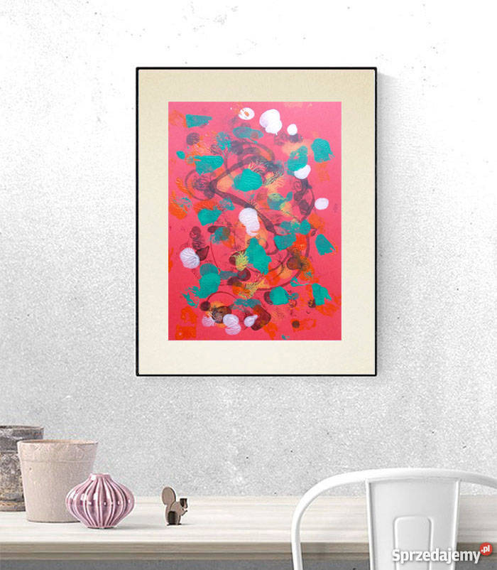 dekoracja na ścianę abstrakcja rysunek Częstochowa