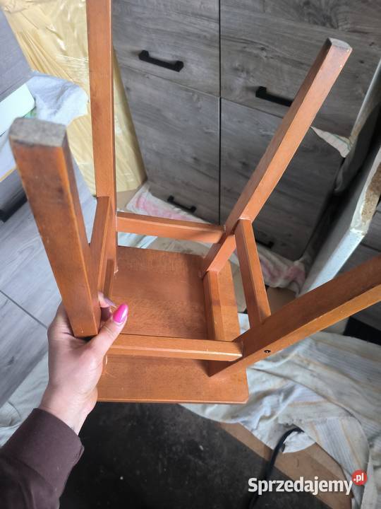 Stoły 120x70 Krzesła Taborety Solidne Wojcieszyn