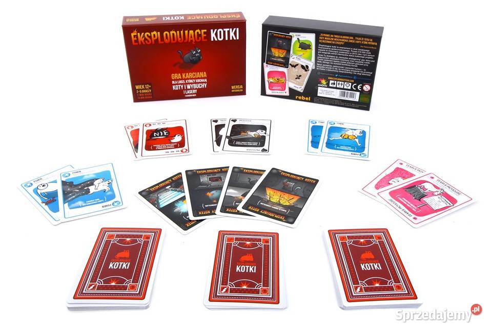 Rebel Gra Eksplodujące Kotki nowa edycja Bielsk Podlaski