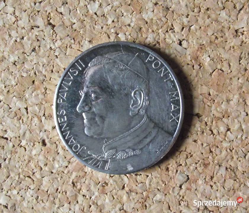Herb papieski Jan Paweł II medal pamiątkowy mazowieckie Warszawa sprzedam