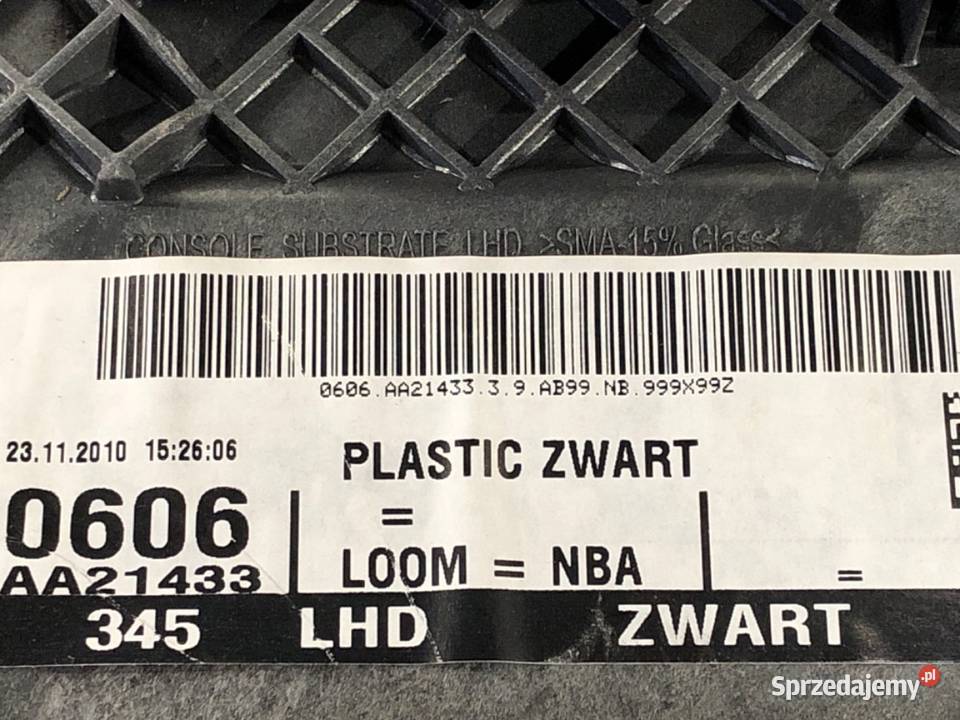 PODŁOKIETNIK FORD MONDEO MK4 Kombi 0715