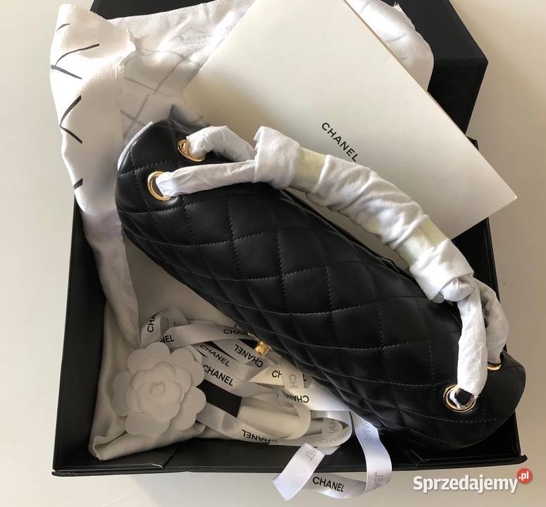 Torebka chanel flap Jumbo 30 skóra naturalna Uniseks Wrocław