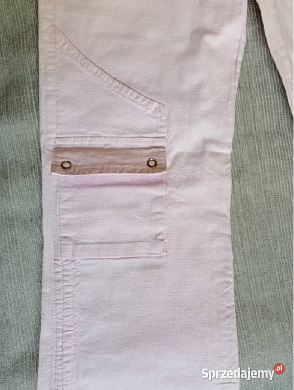 GALLOPRÓŻOWE SPODNIE BOJÓWKI R SML Łódź