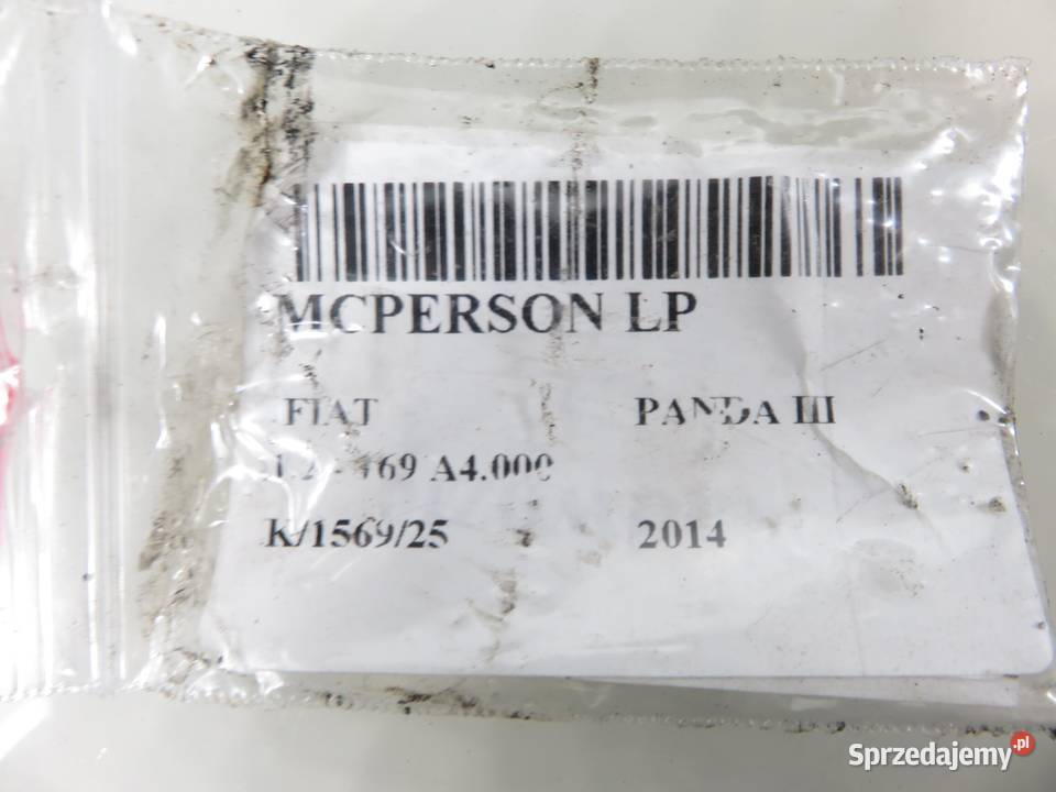 MCPERSON LEWY PRZEDNI FIAT PANDA III 12 osobowe