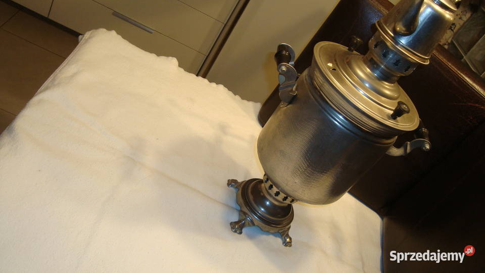 Dwa samowary na węgiel i elektryczny Dom i Ogród Warszawa