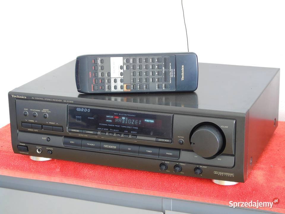 Amplituner Technics SAEX300 pilot sprawny Jasło