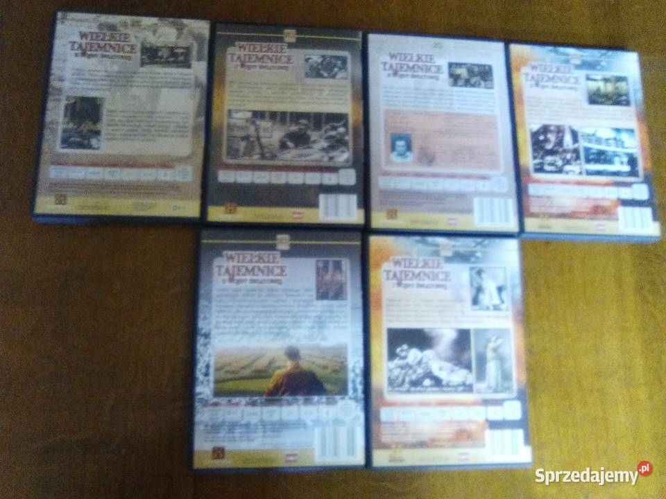 Wielkie tajemnice II wojny światowej DVD Poznań