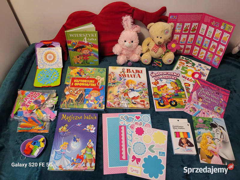 Książki kolorowanki maskotki lalki kołyska Bydgoszcz