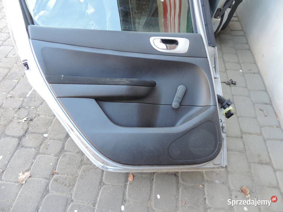 PEUGEOT 307 HB 5D DRZWI LEWY TYŁ KOLOR EZAC Drzwi małopolskie Nowy Sącz