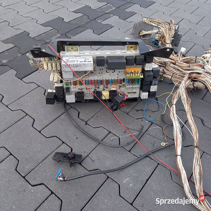 MAN MF2000 F90 instalacja wiązka kabiny Rzędowice