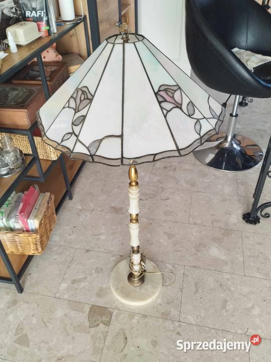 olbrzymia lampa lampka kamień i klosz tiffany Gorzów Wielkopolski