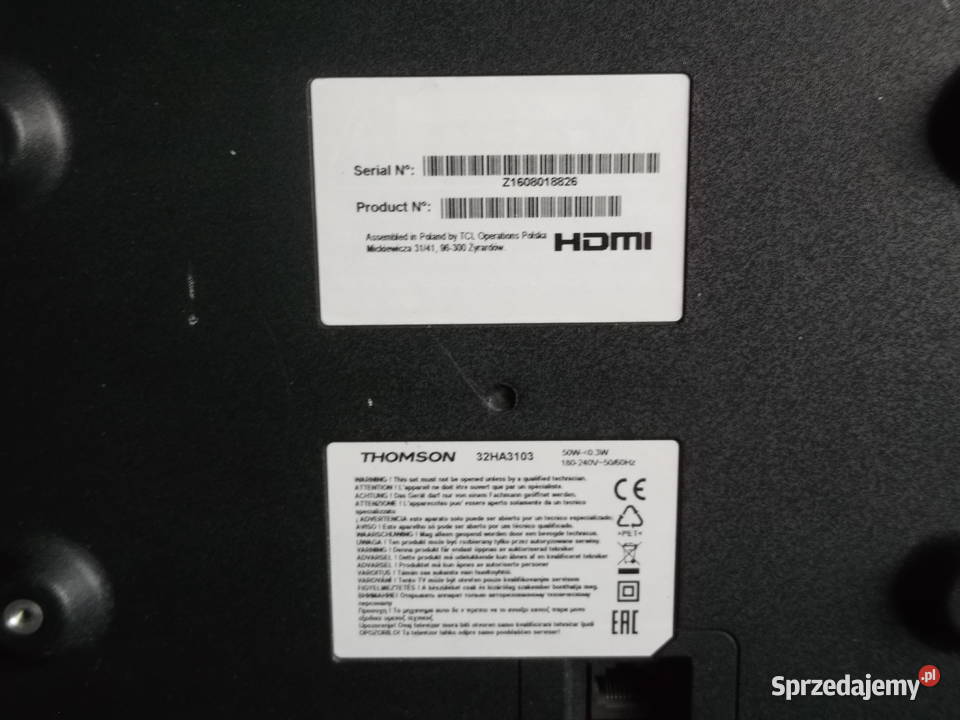 Telewizor THOMSON 32HA 3103 Strzyżów